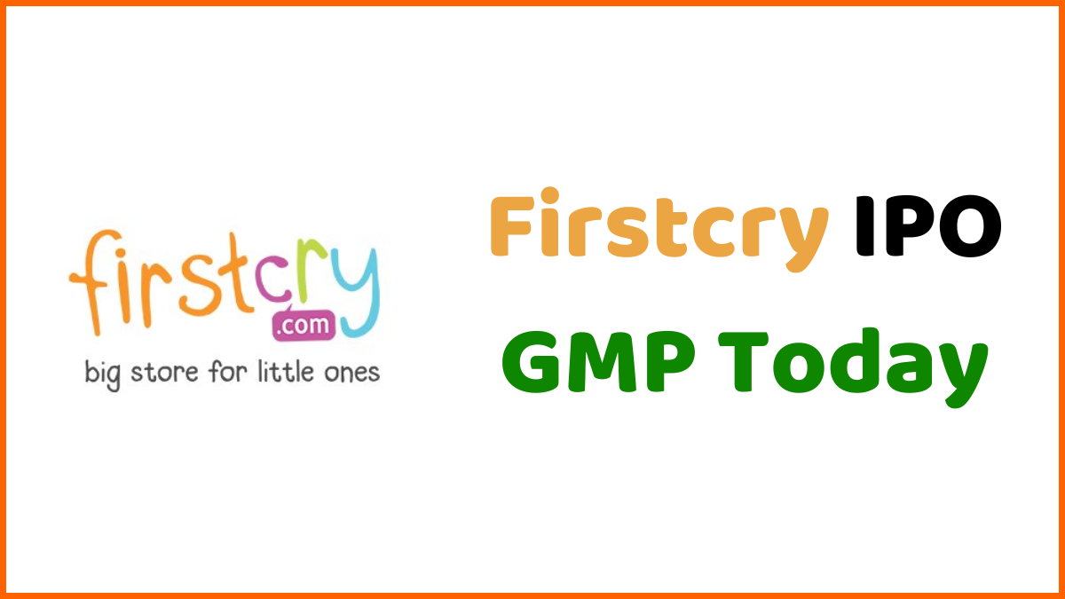 Firstcry ipo gmp today